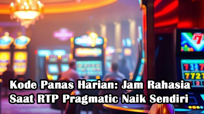 Kode Panas Harian: Jam Rahasia Saat RTP Pragmatic Naik Sendiri